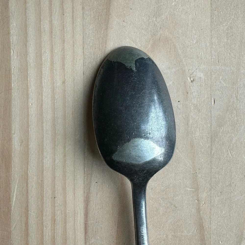 Vintage Signed Curtis Hotel Spoon 5.9 Inch 1847 Rogers‎ Brothers Silver Plate